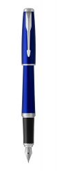 PR80F-BLU2C Parker Urban. Перьевая ручка Parker Urban, Nightsky Blue CT, перо: F, цвет чернил: blue, в подарочной упаковке.
