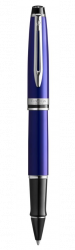 WT7R-BLU5C Waterman Expert. Ручка-роллер Waterman Expert 3, цвет: Blue CT, цвет чернил: черный F