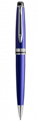 WT7B-BLU5C Waterman Expert. Шариковая ручка Waterman Expert 3, цвет: Blue CT, цвет чернил: синий М
