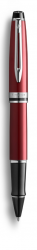 WT7R-RED2C Waterman Expert. Ручка-роллер Waterman "Expert Dark Red Lacquer CT Black", стержень: Fblk