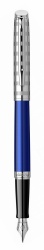 WT8F-BLU2C Waterman Hemisphere. Перьевая ручка Waterman Hemisphere French riviera Deluxe BLU LOUNGE в подарочной коробке
