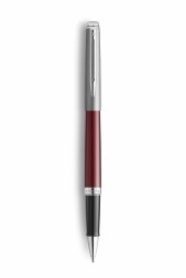 WT8R-RED5C Waterman Hemisphere. Ручка-роллер Waterman Hemisphere Entry Point Stainless Steel with Red Lacquer в подарочной упаковке