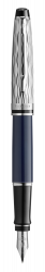 WT7F-BLU6C Waterman Expert. Перьевая ручка Waterman Expert22 SE deluxe Blue CT, перо: F, цвет: Blue, в подарочной упаковке