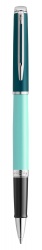 WT22R-GRN1C Waterman Hemisphere. Ручка роллер Waterman Hemisphere Colour Blocking Green CT, стержень: M, цвет: Blue, в подарочной упаковке