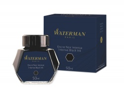 WT13Z-BLK4 Waterman Комплектующие. Флакон с чернилами Waterman для перьевой ручки, цвет:  Black