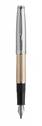WT16F-GLD1C Waterman Embleme. Перьевая ручка Waterman  Embleme цвет GOLD CT, цвет чернил: черный