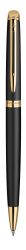 WT8B-BLK2G Waterman Hemisphere. Шариковая ручка Waterman Hemisphere, цвет: MatteBlack GT, стержень: Mblk