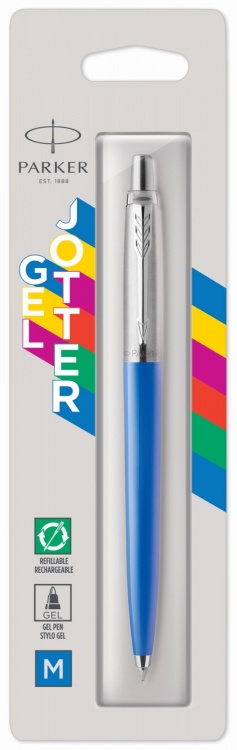 Ручка гелевая Parker Jotter Originals Blue CT, цвет чернил Mblue