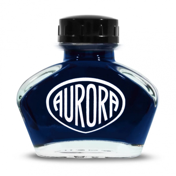 Коробка Aurora из 6 флаконов чернил (55 ml), цвет Blue