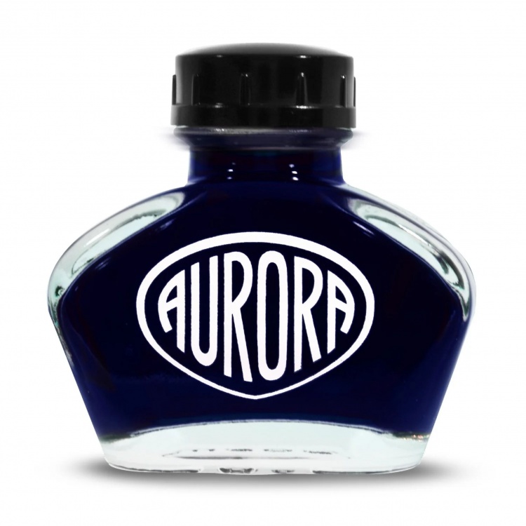 Коробка Aurora из 6 флаконов чернил (55 ml), цвет Blue Nero