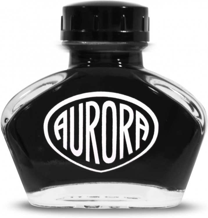 Коробка Aurora из 6 флаконов чернил (55 ml), цвет Black