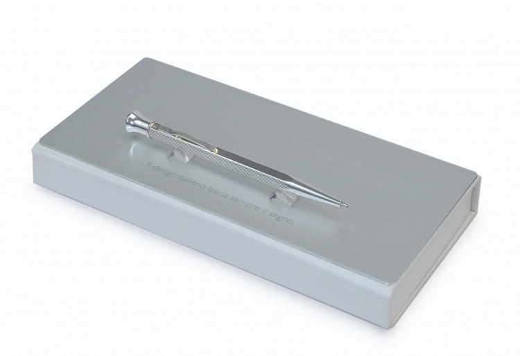 Шариковая ручка Aurora Permanento  Chrome CT, в подарочной коробке