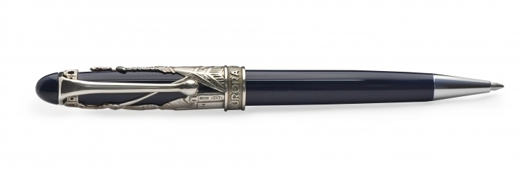 Шариковая ручка Aurora Torino blue CT, в подарочной коробке