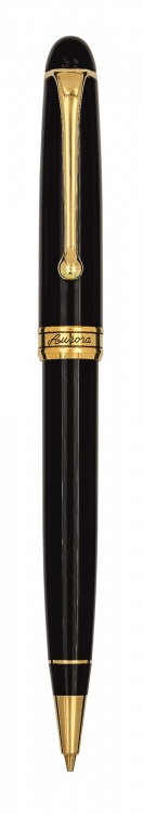 Шариковая ручка Aurora Ottantotto black GT, в подарочной коробке