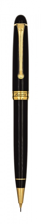 Механический карандаш Aurora Ottantotto black GT, в подарочной коробке