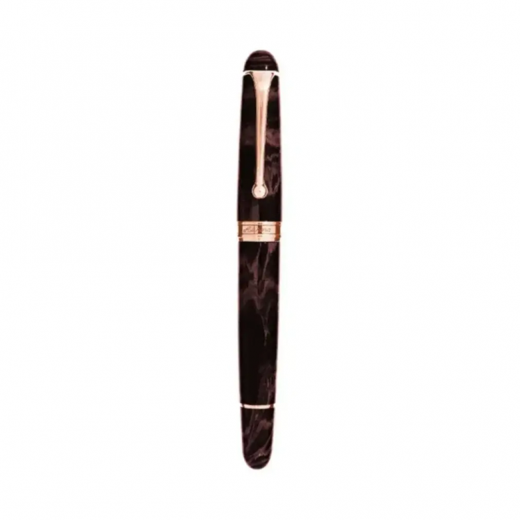 Перьевая ручка Aurora 88 Ebanite Cognac GT, перо - F, в подарочной коробке