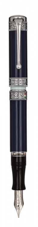 Перьевая ручка Aurora Dante Purgatorio blue CT , перо - М, в подарочной коробке