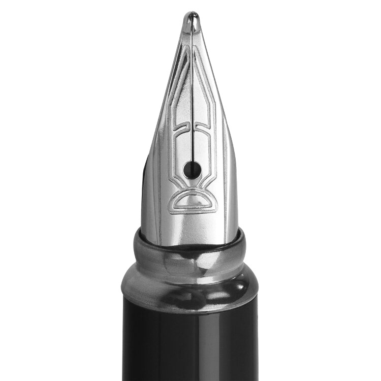 Перьевая ручка Aurora Magellano Black / Silver CT, перо M, в подарочной коробке