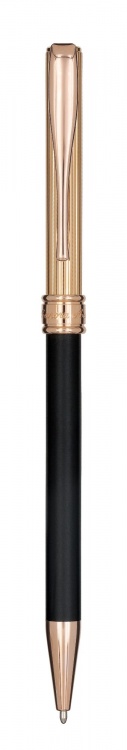Шариковая ручка Aurora Magellano black GT, в подарочной коробке