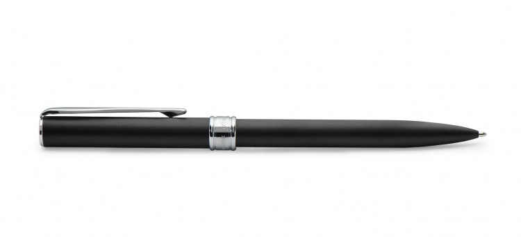 Шариковая ручка Aurora Magellano Big Black CT, в подарочной коробке