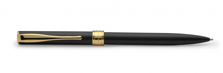 Шариковая ручка Aurora Magellano Big Black GT, в подарочной коробке