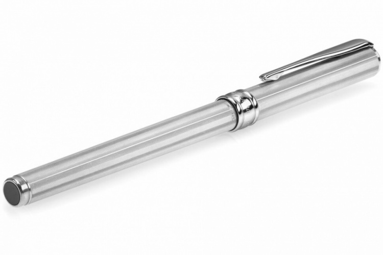 Ручка-роллер Aurora Magellano Silver CT, в подарочной коробке