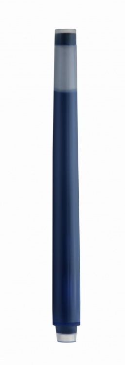 Картридж с чернилами для перьевой ручки Aurora blue black, упаковка из 5 шт.
