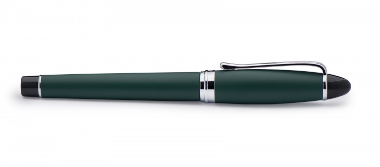 Перьевая ручка Aurora Ipsilon Satin, Green matt  resin CT, перо: M