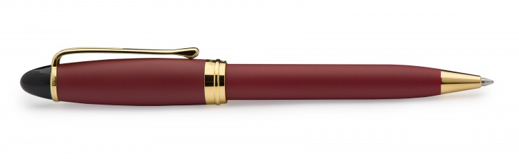 Шариковая ручка Aurora Ipsilon satin Bordeaux GT, в подарочной коробке