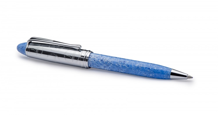 Шариковая ручка Aurora Ipsilon Religiose blue Chrome CT, в подарочной коробке