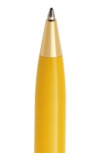 Шариковая ручка Aurora Ipsilon Resin Yellow CT, в подарочной коробке