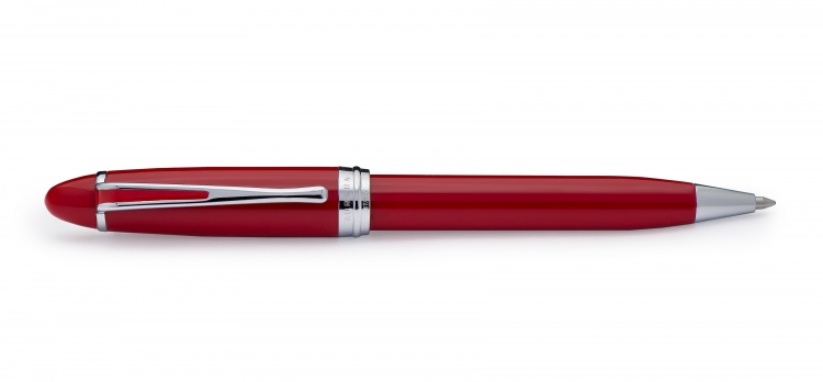 Шариковая ручка Aurora Ipsilon Deluxe red CT, в подарочной коробке