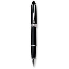 Ручка-роллер Aurora Ipsilon Deluxe Black Barrel Chrome Plated CT, в подарочной коробке