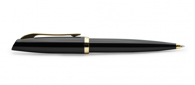 Шариковая ручка Aurora Pen resin, black GT