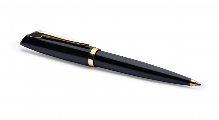 Шариковая ручка Aurora Pen resin, black GT