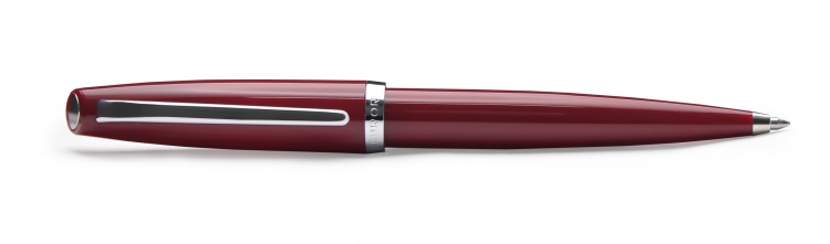 Шариковая ручка Aurora Penne resin, Burgundi CT, в подарочной коробке