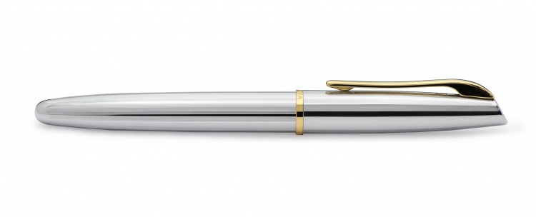 Ручка Роллер Aurora Style Metal satin chrome GT, в подарочной коробке