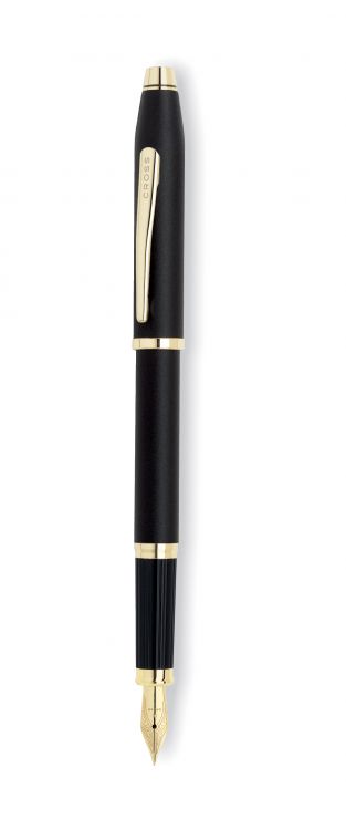 Перьевая ручка Cross Century II. Цвет - черный.