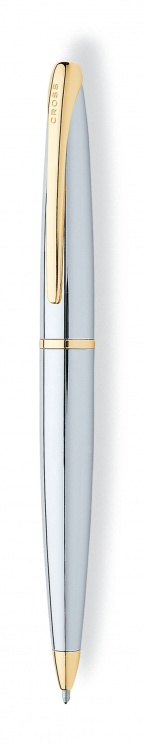 Шариковая ручка Cross ATX Цвет - серебро/позолота