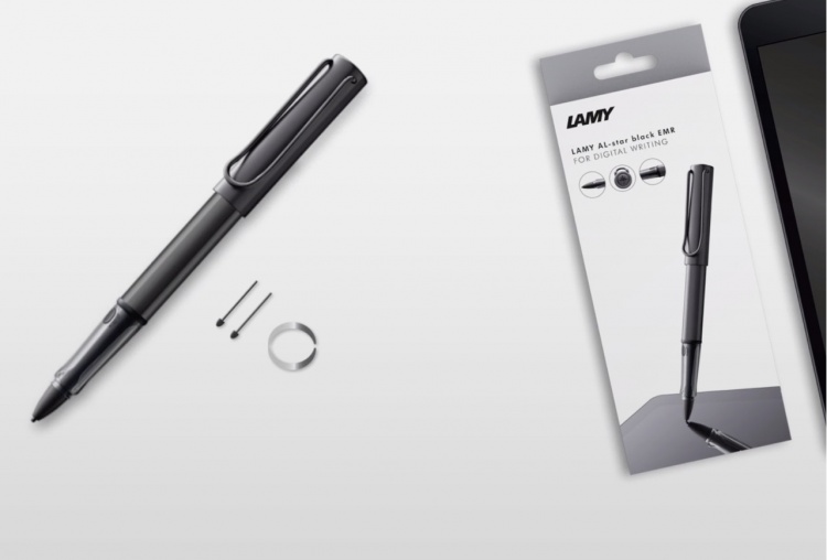 Цифровая ручка - LAMY safari EMR stylus цвет черный
