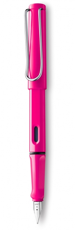 Ручка перьевая Lamy 013 safari, Розовый, F