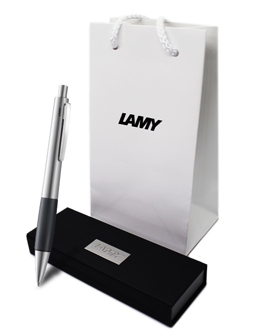 Ручка шариковая Lamy 296 accent, Сталь/каучук, M16