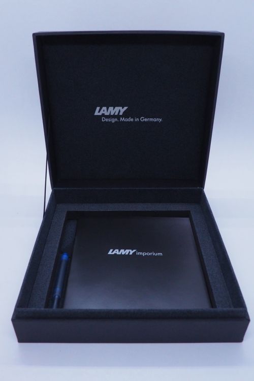Ручка перьевая Lamy 060 imporium, Черный PVD/Золотое покрытие, EFg
