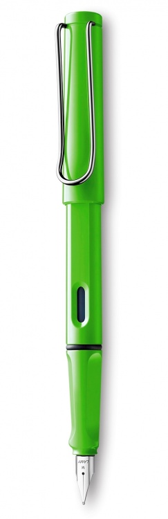 Ручка перьевая Lamy 013 safari, Зеленый, EF