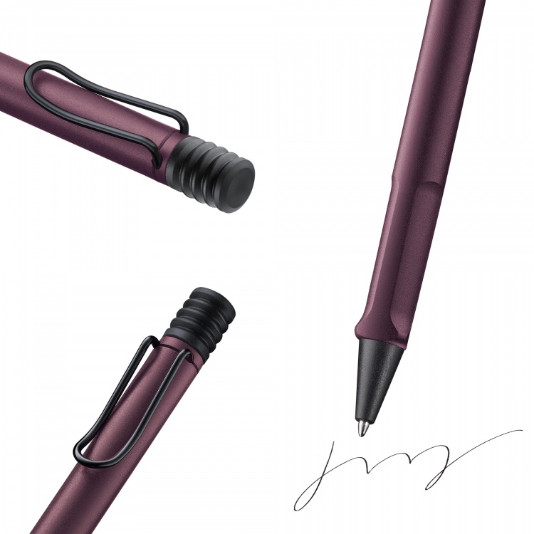 Ручка шариковая Lamy 2E3 safari, Scarlet, M16