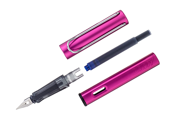 Перьевая ручка Lamy Al-star, Ярко-розовый, EF