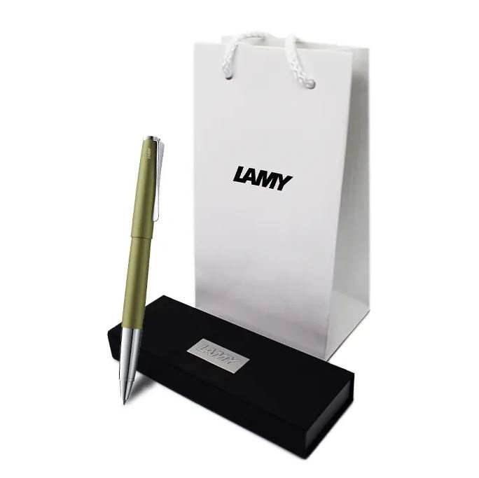 Ручка роллер чернильный Lamy 366 studio, Оливковый, M63