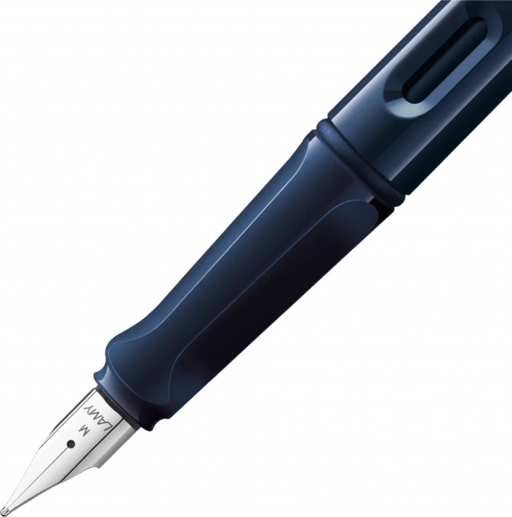 Ручка перьевая Lamy 0A9 safari, Dark dusk, M