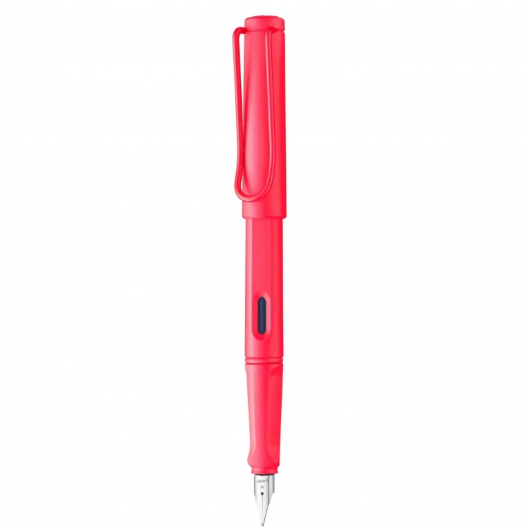 Ручка перьевая Lamy 0B0 safari, Sunset coral, M