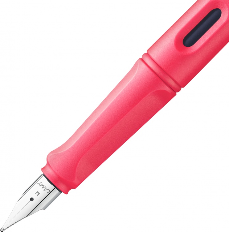 Ручка перьевая Lamy 0B0 safari, Sunset coral, M